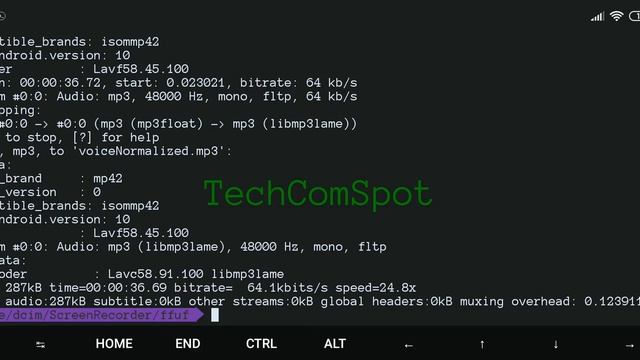 How To Normalize Audio MP3 Peaks Sound With FFMPEG On Termux No Root смотреть онлайн