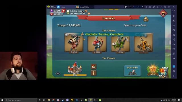 Macros tutorial for Lords Mobile смотреть онлайн
