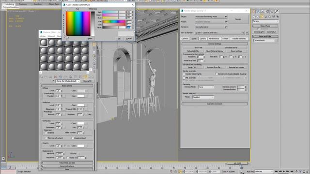 3ds Max Tutorial (13 урок по созданию интерьера в 3ds Max)