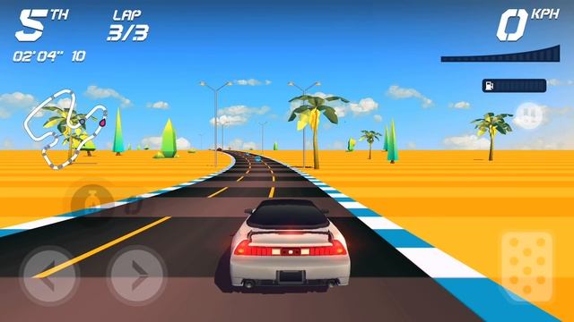 Horizon Chase - World Tour - Бразилия. Гонки ночью (ios) #3 смотреть онлайн