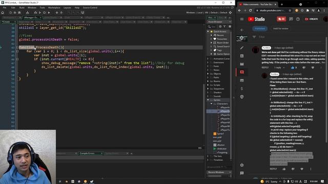[GMS2] Make a Turn-based RPG Combat System in GameMaker Studio 2 (p.40 Fixes)| FunBox смотреть онлайн