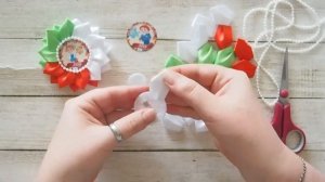 Медальки на выпускной в детский сад/ Медальки из лент/ Медальки на выпускной в школу.