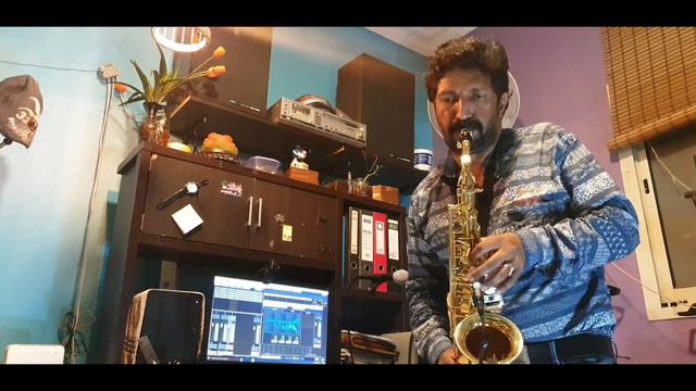 Chinna chinna aasai... Roja | Saxophone - Khyse Rasheed смотреть онлайн