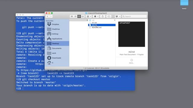 Git - branch (ветки) и merge на практике смотреть онлайн