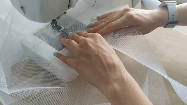 Пошив подъюбника для свадебного платья. Часть 2 смотреть онлайн