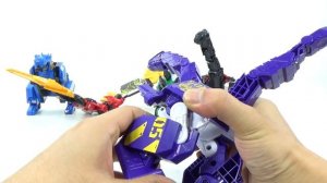 GeoMecha CaptainDino 5In1 Combination Solid Dino Warrior Mode Transformation