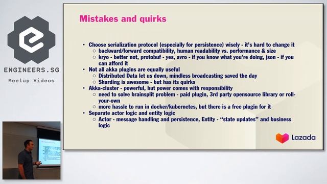Actor Model and How to Cook It - Singapore Scala Programmers смотреть онлайн