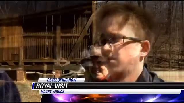 Britni McDonald Report on Royal Visit to Mount Vernon смотреть онлайн