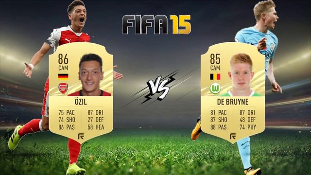 FIFA 22 | Mesut Ozil vs Kevin De Bruyne FIFA Evolution and Prediction (2007-2022). смотреть онлайн