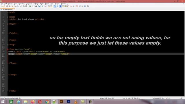 HTML, CSS and Bootstrap Tutorials : PART-3 #html #html5 #htmltutorial #bootstrap смотреть онлайн
