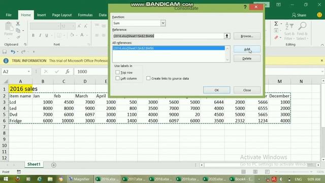 How to combine 100 Excel Files into Single File | consolidate multiple excel files into one | trick смотреть онлайн