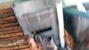 Установка электродвигателя от старой стиральной машины на медогонку.