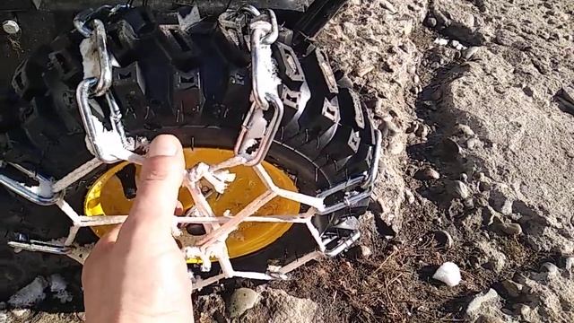 цепи на снегоуборщик 