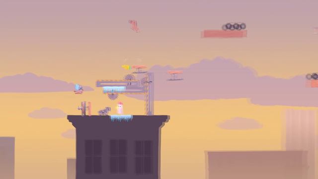 Ultimate Chicken Horse | Смотр игры, смешные моменты! смотреть онлайн