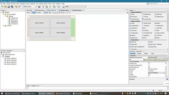 21 - JDialog: formularios MODALES смотреть онлайн
