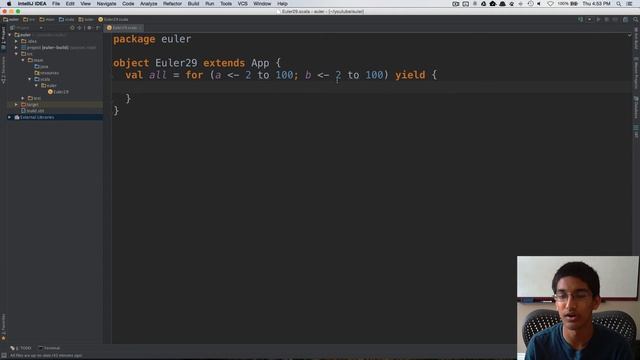 Project Euler using Scala: Problem 29 смотреть онлайн