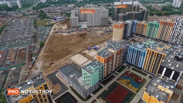 ЖК "Лучи" [Ход строительства от 17.05.2018] смотреть онлайн