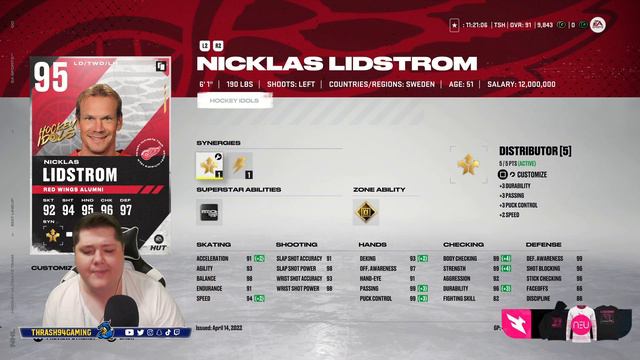 NHL 22 | My All Detroit Red Wings HUT Team Update смотреть онлайн