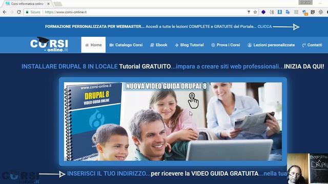 Creare un sito web con Bootstrap e Drupal 8 смотреть онлайн