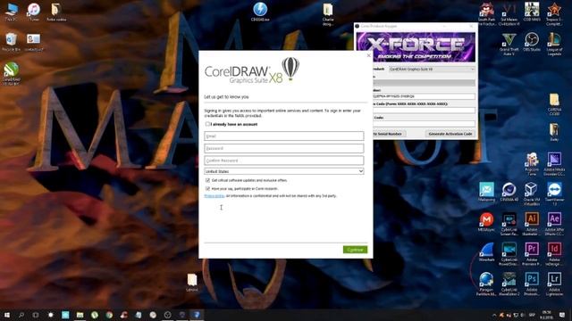 Installing CorelDraw x8 in 5 mins - engSubtitle смотреть онлайн