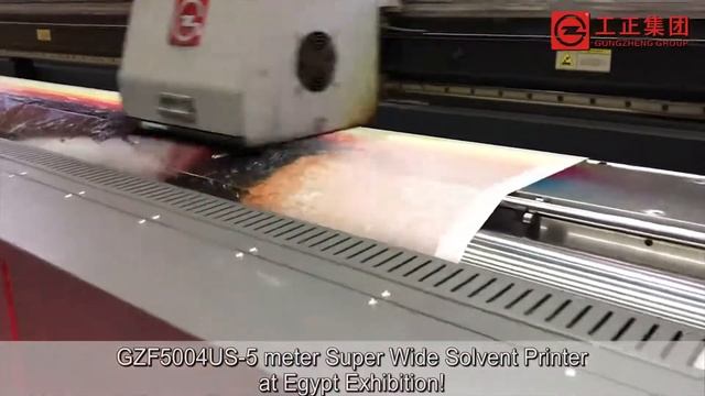 Gongzheng GZF5004US 5m Eco-solvent Sau Solvent