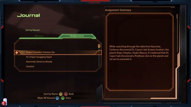 FIREWALKER: PROTHEAN ARTIFACT - LET'S PLAY MASS EFFECT 2 LEGENDARY EDITION смотреть онлайн