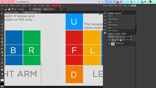 How to remove the background of your roblox shirt template смотреть онлайн