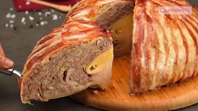 Цветок из замороженной капусты и мясного фарша! Современные голубцы смотреть онлайн