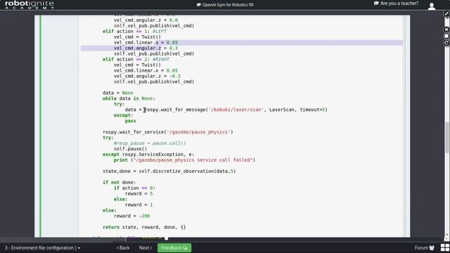 [ROS tutorial] OpenAI Gym For ROS based Robots 101. Gazebo Simulator смотреть онлайн