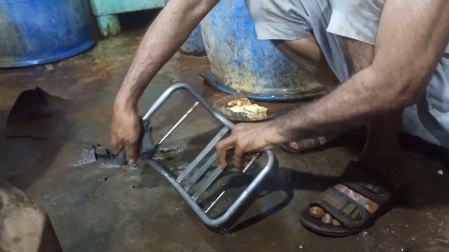 Производство крепления для мотоцикла Honda CD 70. смотреть онлайн