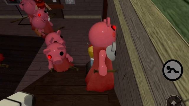 Пигги 100 новая игра Piggy Roblox gameplay ru 2021 100 игроков на карте смотреть онлайн