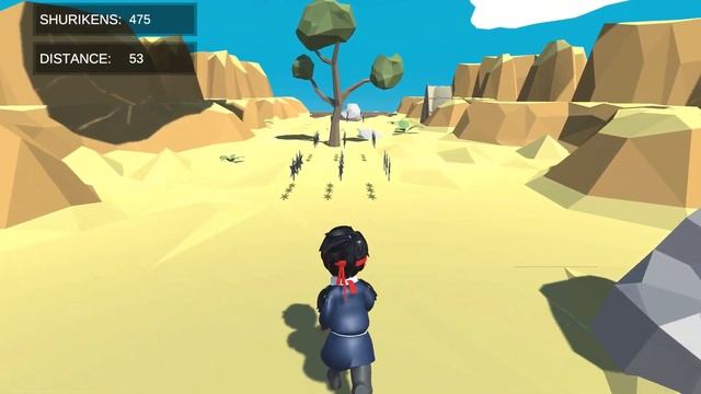 "Ninja Run" Game in Unity(HTML 5, CSS , Java) Gameplay смотреть онлайн
