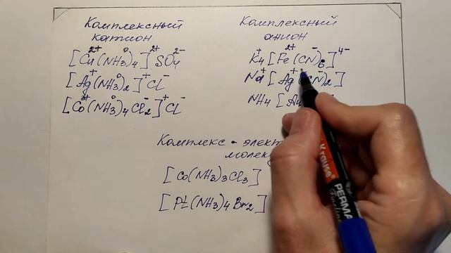 23. Комплексные соединения и двойные соли. смотреть онлайн