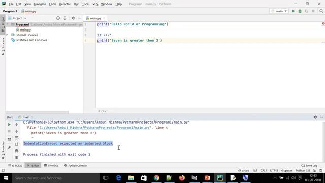 Syntax, Variables, Importance of Indentation and Comments | Python Tutorial #3 смотреть онлайн