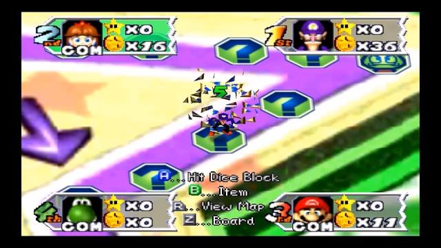 Mario Party 3 - Minigame Stadium (Part 1) [Custom Board] смотреть онлайн