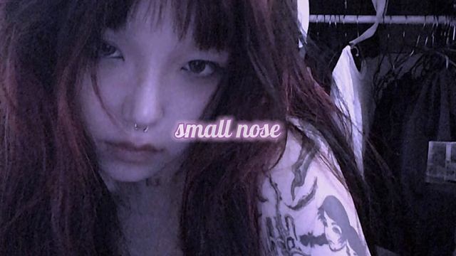 маленький узкий нос & [узкий при улыбке] subliminal смотреть онлайн