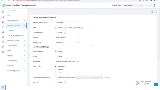 [TP-Link] Instructions for setting up WiFi broadcast on EAP223 with Omada Controller смотреть онлайн