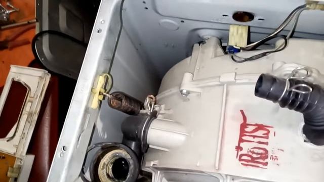 Стиралка LG - замена подшипников. Часть 2. смотреть онлайн