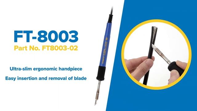Upgrade Your Thermal Wire Stripper to the Hakko FT-802 смотреть онлайн