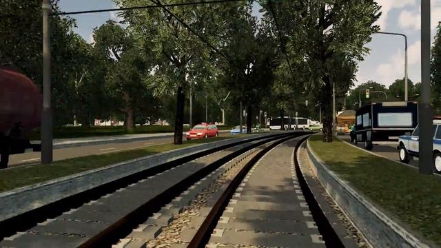 ТРАМВАЙ №2 - Маршрут из "Назад в СССР" Cities Skylines смотреть онлайн