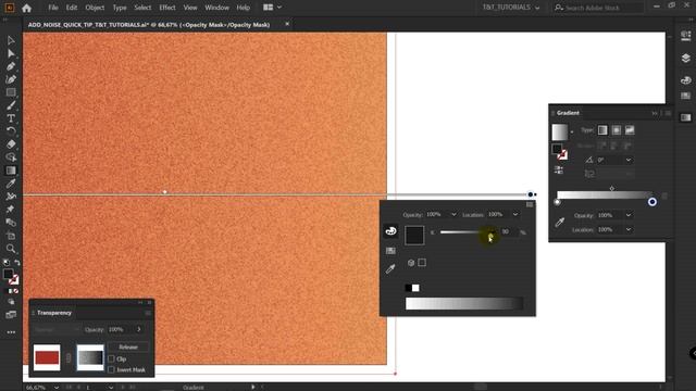 How to add NOISE (GRAIN) TEXTURE without any brushes | Illustrator tutorial смотреть онлайн
