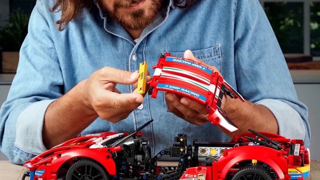 New LEGO Technic Ferrari 488 GTE “AF CORSE #51” смотреть онлайн