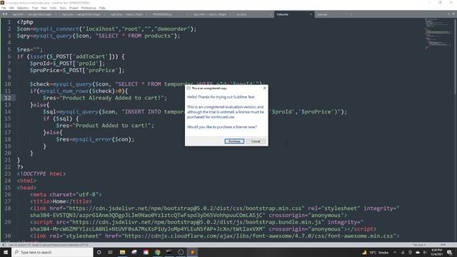 30 Creating order in php part 3, How to create product order in php смотреть онлайн