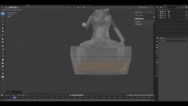 Blender 2.8 Timelapse Sculpting and 3D Printing - Shaman Alien Statue смотреть онлайн