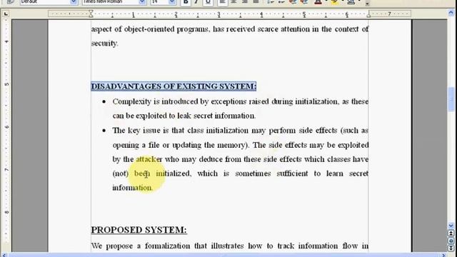Securing Class Initialization in Java like Languages-2013 PASS IEEE Project смотреть онлайн