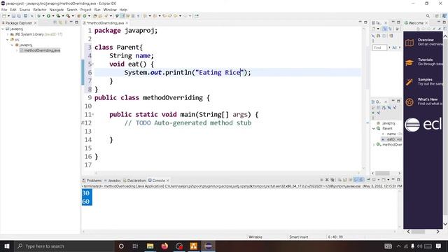 #50 Java Polymorphism | Method Overriding | Late Binding смотреть онлайн