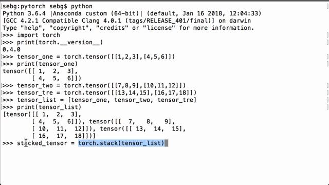 Turn A List Of PyTorch Tensors Into One Tensor - PyTorch Tutorial Video смотреть онлайн