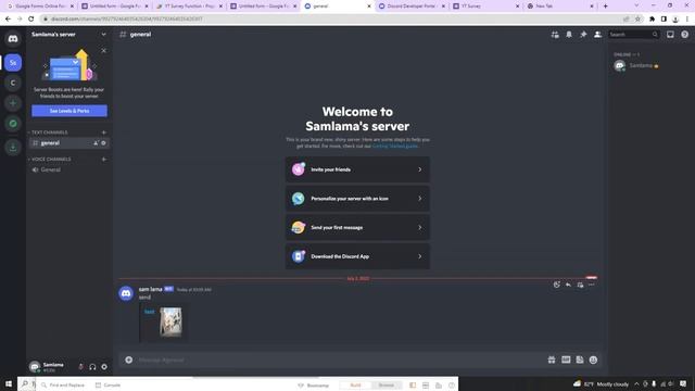 Google Forms integration with Discord Webhook смотреть онлайн
