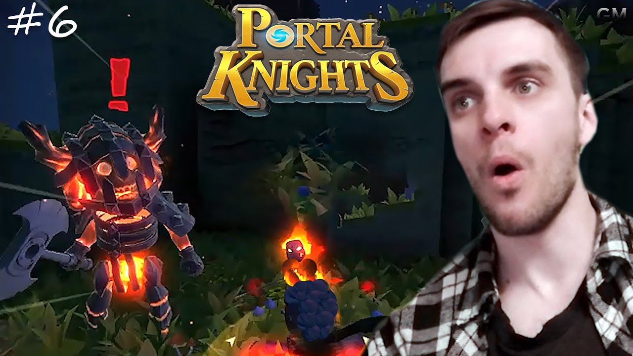 Portal Knights Крафтимся #6 (прохождение Портал Кнайтс ) смотреть онлайн