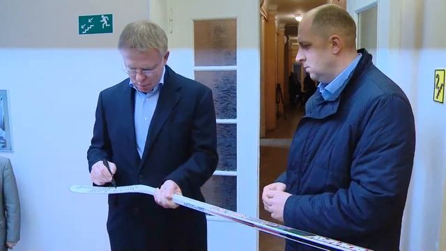 Визит Вячеслава Фетисова в г.Лыткарино смотреть онлайн